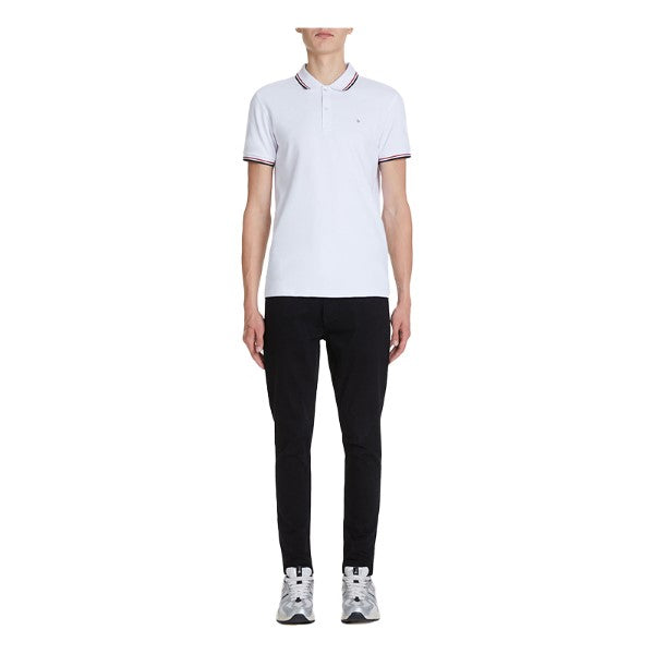 CELIO Slim Pique Polo Shirt In Stretch Cotton