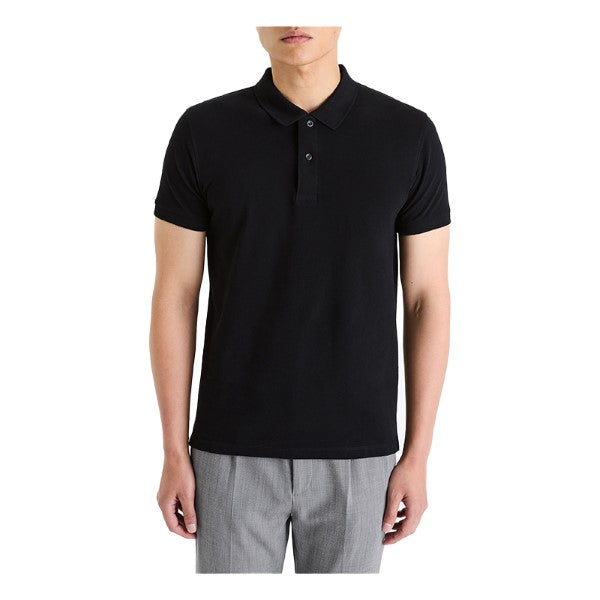 CELIO Straight Pique Cotton Polo Shirt