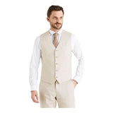 CELIO Slim Linen Suit Vest