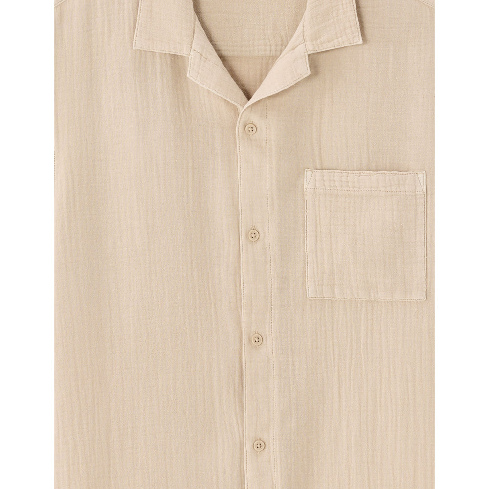 Regular Cotton Gauze Shirt