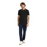 CELIO Slim Pique Polo Shirt In Stretch Cotton