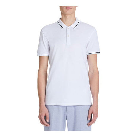 CELIO Slim Pique Polo Shirt In Stretch Cotton