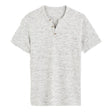 CELIO Cotton Blend Straight Neck T-Shirt