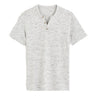 CELIO Cotton Blend Straight Neck T-Shirt