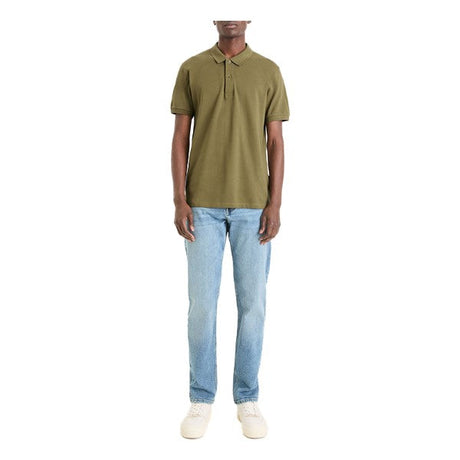 CELIO Straight Pique Cotton Polo Shirt