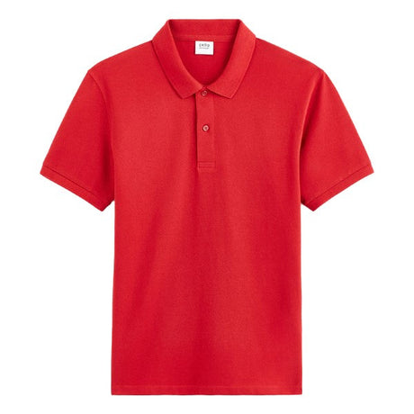CELIO Straight Pique Cotton Polo Shirt