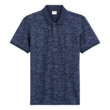 CELIO Regular Pique Polo Shirt In Printed Cotton