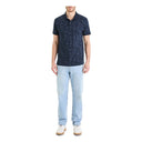 CELIO Regular Pique Polo Shirt In Printed Cotton