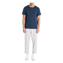 CELIO Cotton Henley Neck T-Shirt