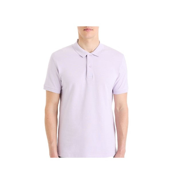 CELIO Straight Cotton Pique Polo Shirt