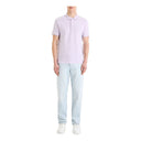 CELIO Straight Cotton Pique Polo Shirt