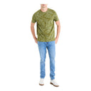 CELIO Round-Neck Cotton T-Shirt