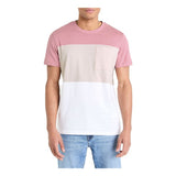 CELIO Color Block Round Neck T-Shirt