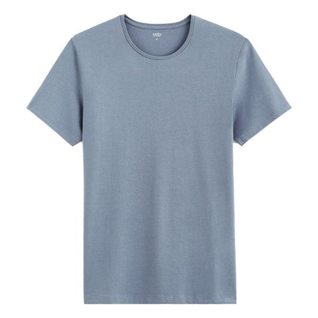 CELIO Slim Round-Neck T-Shirt In Stretch Cotton