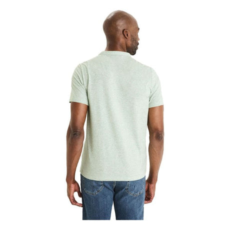 CELIO Cotton Blend Straight Neck T-Shirt