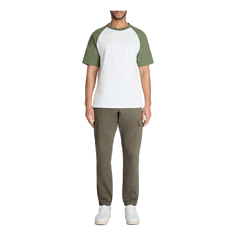 Boxy Round Neck T-Shirt 100% Cotton