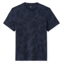 Straight Round Neck T-Shirt 100% Cotton - Navy