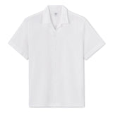 Regular Linen And Cotton Shirt - White