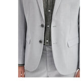 Slim Stretch Suit Jacket - Light Gray