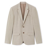 Slim Stretch Suit Jacket - Beige