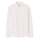 Regular Striped Shirt 100% Cotton - Beige