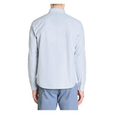 Regular Striped Shirt 100% Cotton - Blue