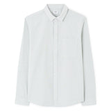 Regular Striped Shirt 100% Cotton - Green