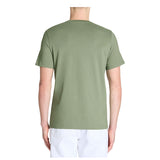 Straight Round Neck T-Shirt 100% Cotton - Light Khaki