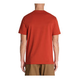 Straight Round Neck T-Shirt 100% Cotton - Red