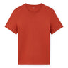 Straight Round Neck T-Shirt 100% Cotton - Red