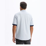 Regular Jersey Pique Shirt - Blue