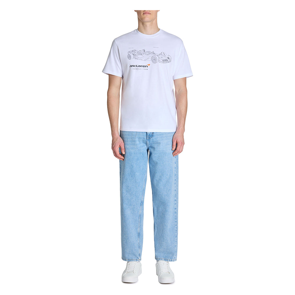 Mclaren Formula 1 Team - White T-Shirt
