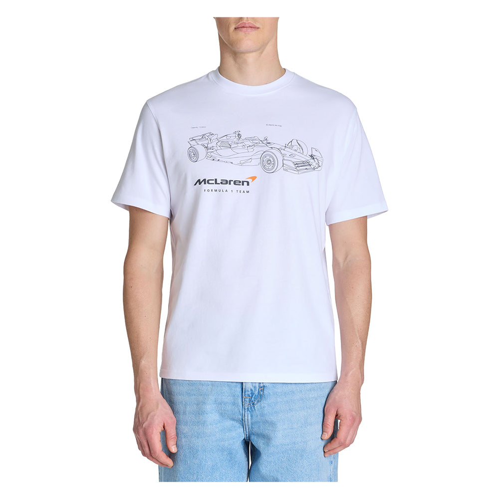 Mclaren Formula 1 Team - White T-Shirt