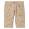 100% Cotton Bermuda Shorts - Beige
