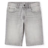 Bermuda Shorts In Stretch Cotton Denim - Gray