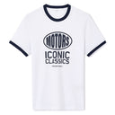 T-Shirt Straight Col Rond 100% Coton - Blanc