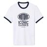 T-Shirt Straight Col Rond 100% Coton - Blanc
