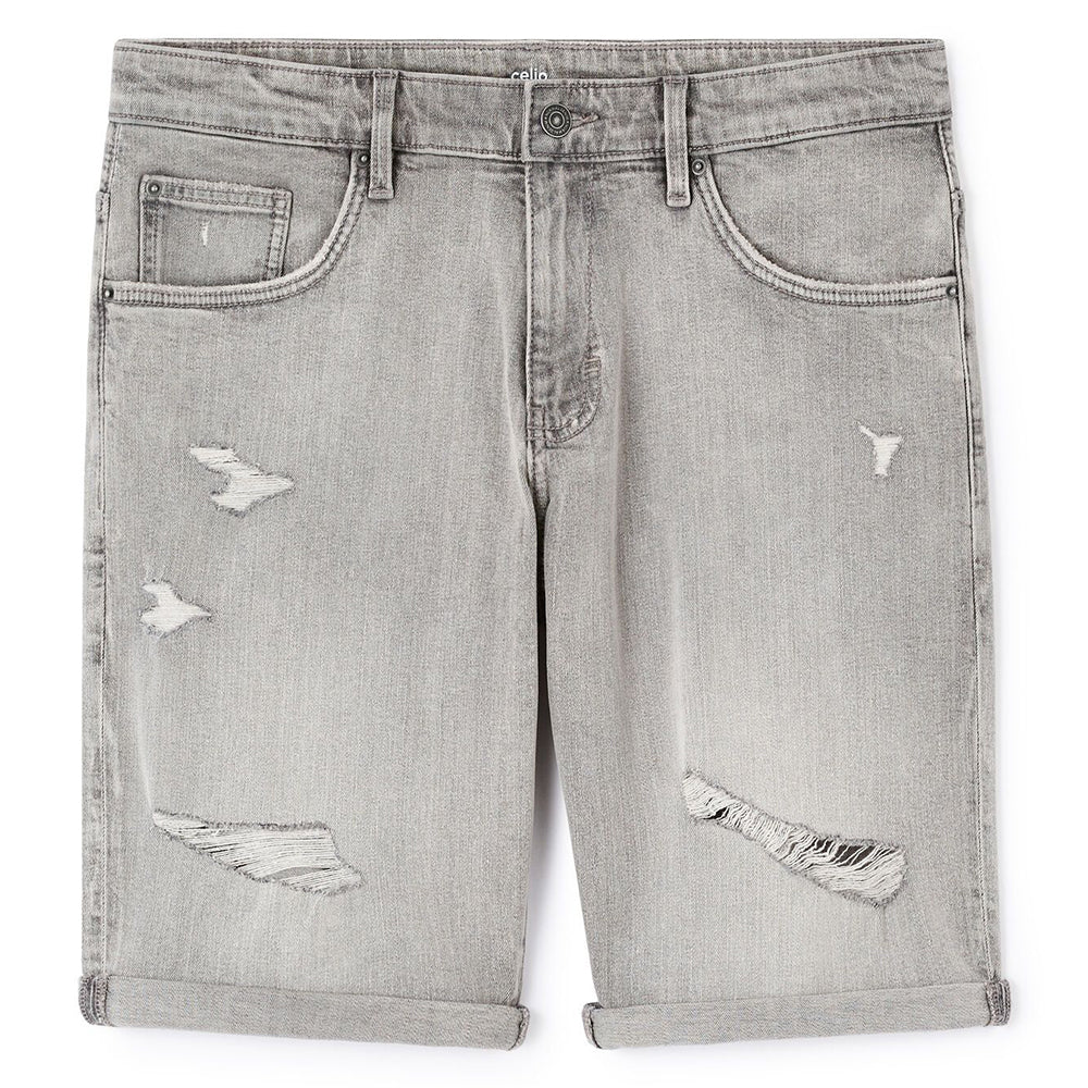 Denim Short Ligth Grey