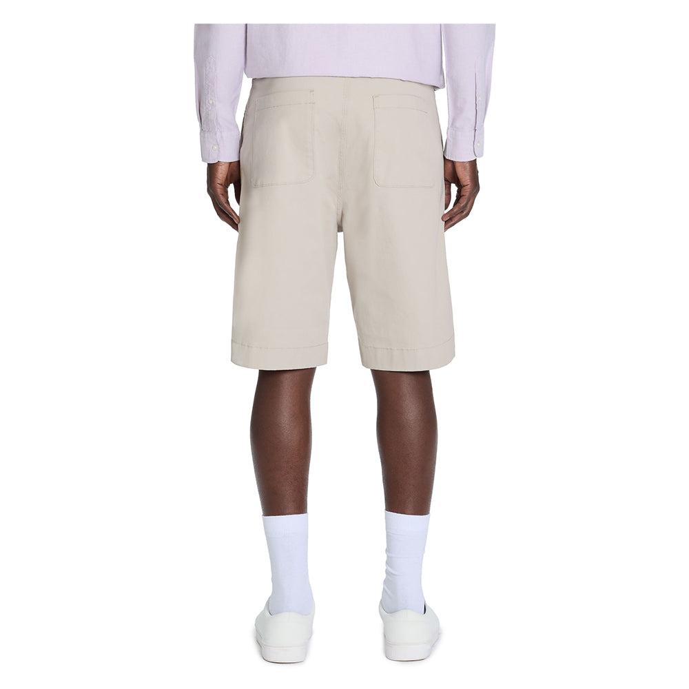 Baggy Bermuda Shorts - Beige