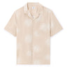 Sun Print Shirt 100% Viscose - Beige