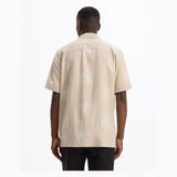 Sun Print Shirt 100% Viscose - Beige
