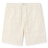 100% Cotton Bermuda Shorts - Beige