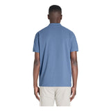 Teone Pique Poloshirt Blue