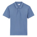 Teone Pique Poloshirt Blue