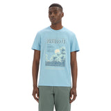 Asian Print Regular Round Neck T-Shirt