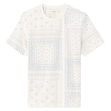 Floral Print Round Neck Boxy T-Shirt