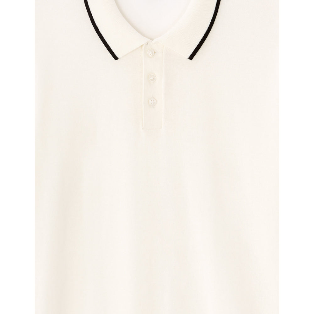 Regular-Fit Fancy Jersey Polo Shirt