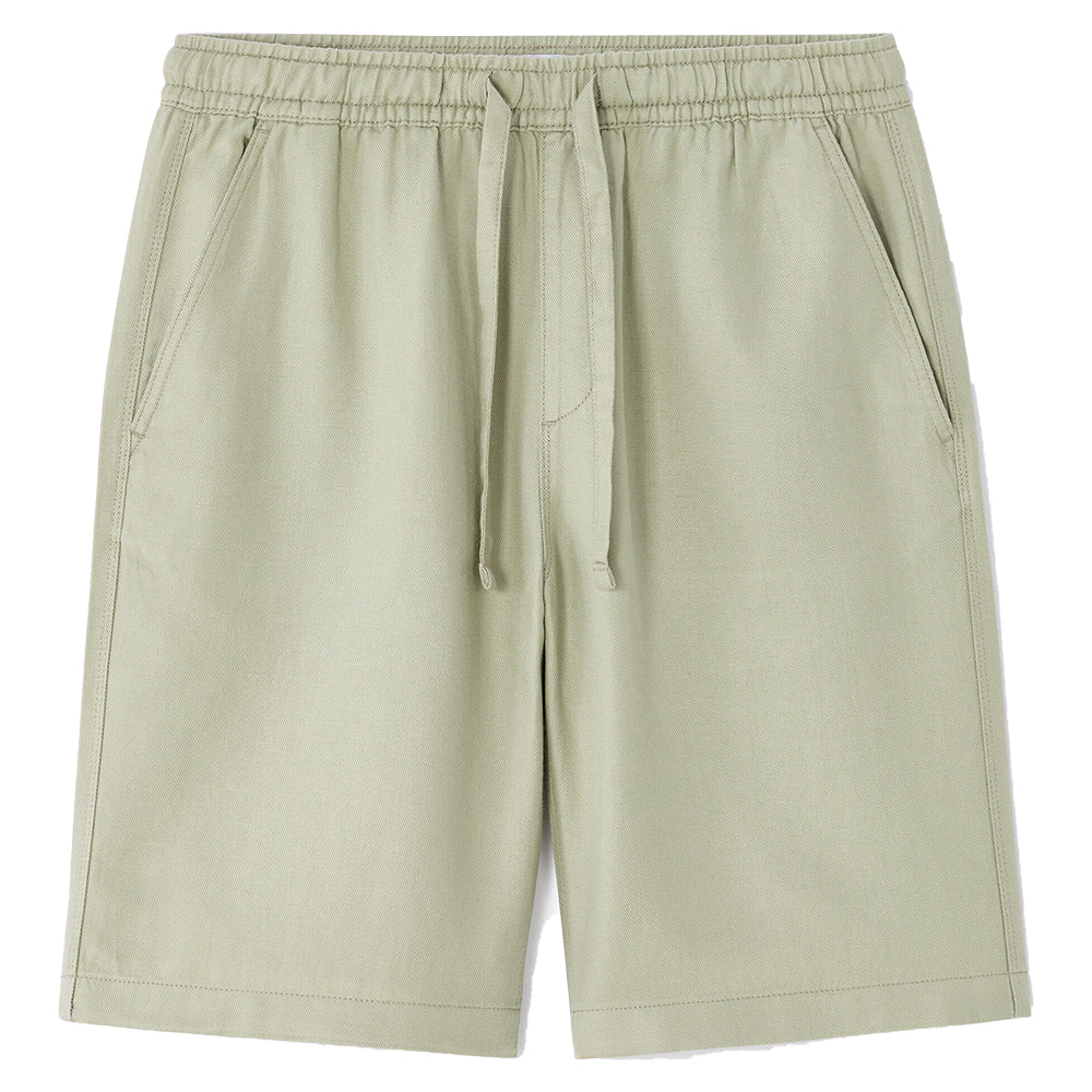 Tencel™ Lyocell And Linen Blend Bermuda Shorts