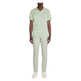 100% Cotton Slim Knit Polo Shirt - Green