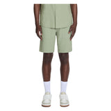 100% Cotton Bermuda Shorts - Green